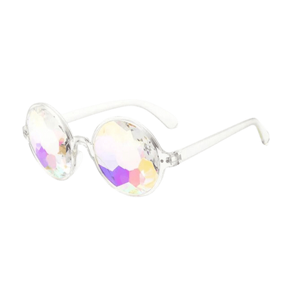 Psychedelische Kaleidoskop Brille
#farbe_transparent