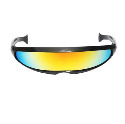 Neon Cyclone Techno Brille
