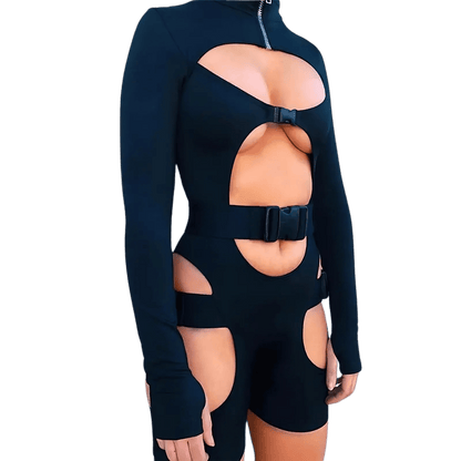 RaveSoul Damen Rave Bodysuit